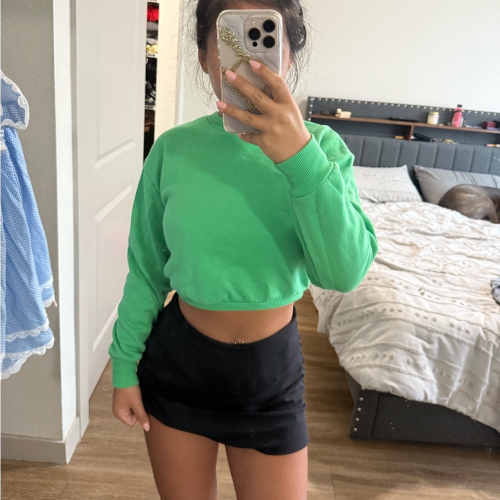 Vibrant Green Sweater